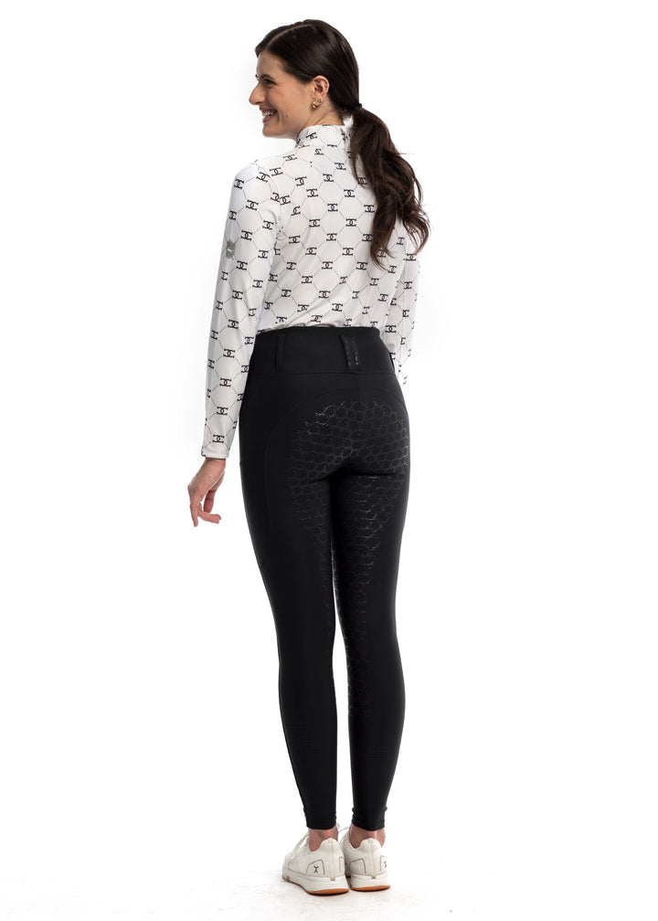 5 Star Long Sleeve Equestrian Show Shirt Printed