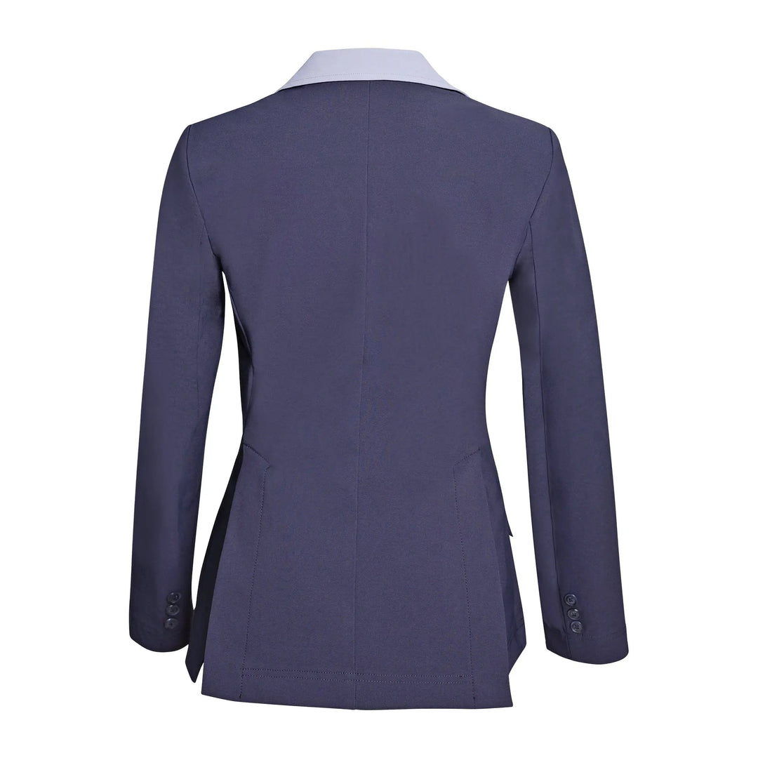 Show Coat, Navy with Cadet Blue Collar 3 Button