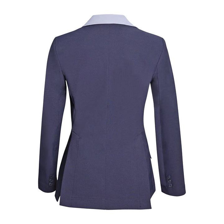 Show Coat, Navy with Cadet Blue Collar 3 Button