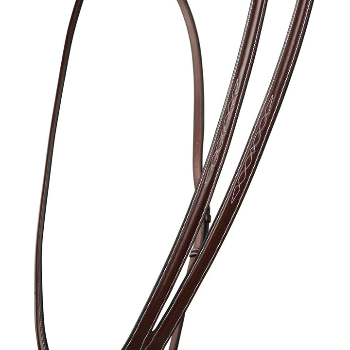 Equestrian Fancy Stitched Running Martingale, Cob size