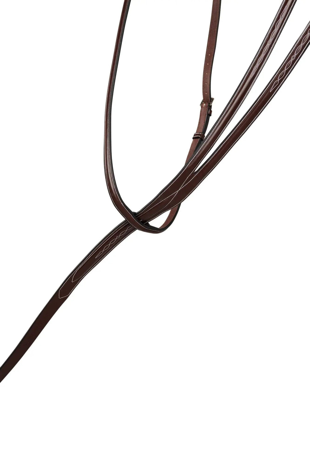 Equestrian Fancy Stitched Running Martingale, Cob size