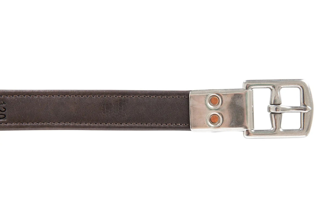 Leather Flat Buckle Stirrup Leathers