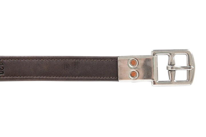 Leather Flat Buckle Stirrup Leathers