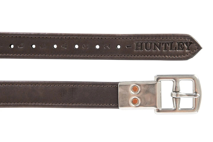 Leather Flat Buckle Stirrup Leathers