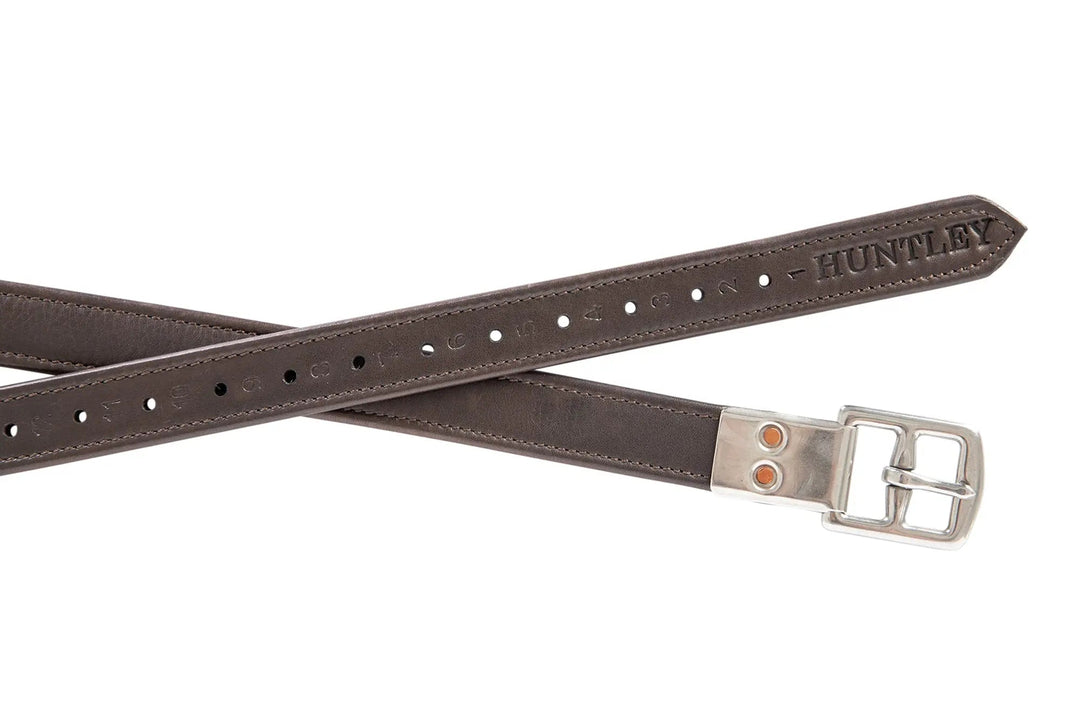Leather Flat Buckle Stirrup Leathers