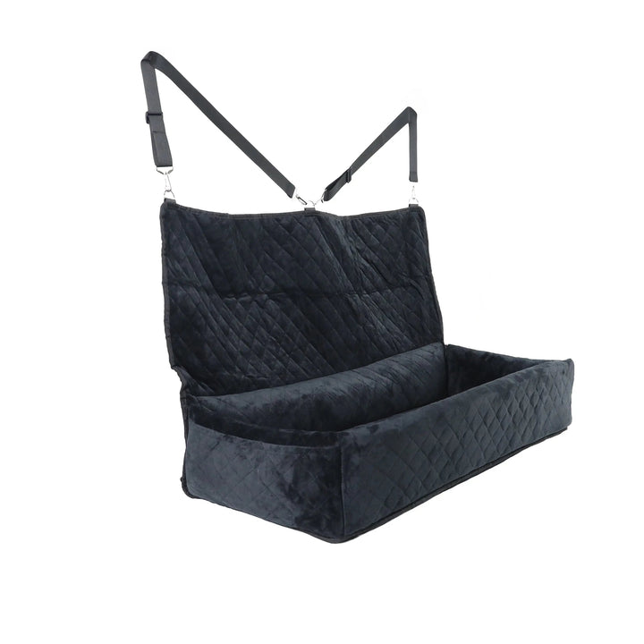 Pet Dog Car Seat for Large Dogs, Pet Booster Back Set Bed, Black