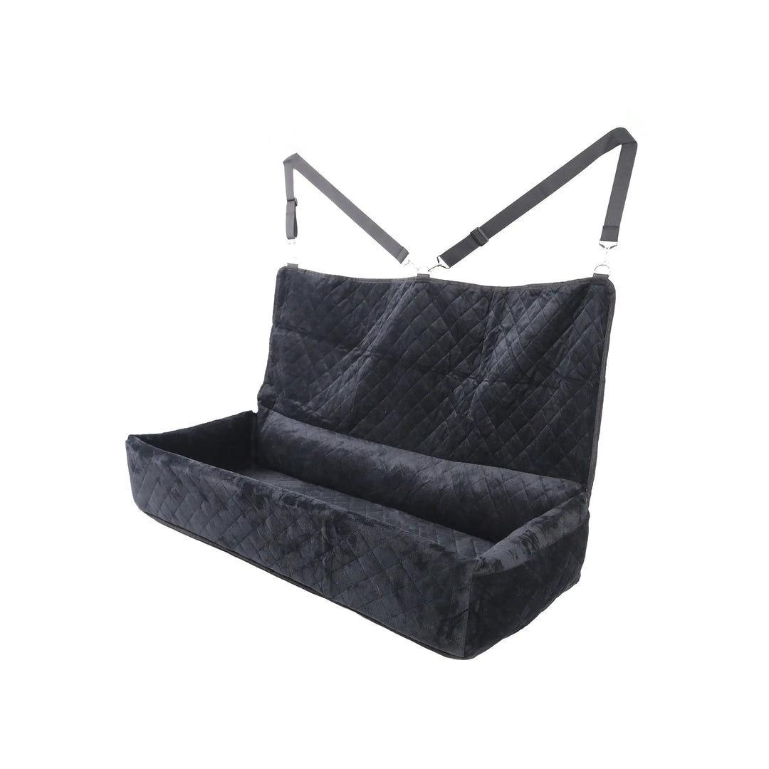 Pet Dog Car Seat for Large Dogs, Pet Booster Back Set Bed, Black
