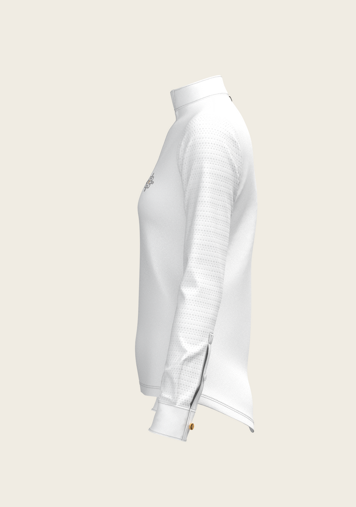  Espoir Crystal Detail Show Shirt – Refined Elegance with Technical Brilliance