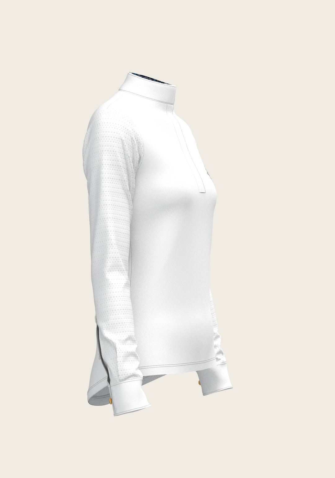  Espoir Crystal Detail Show Shirt – Refined Elegance with Technical Brilliance
