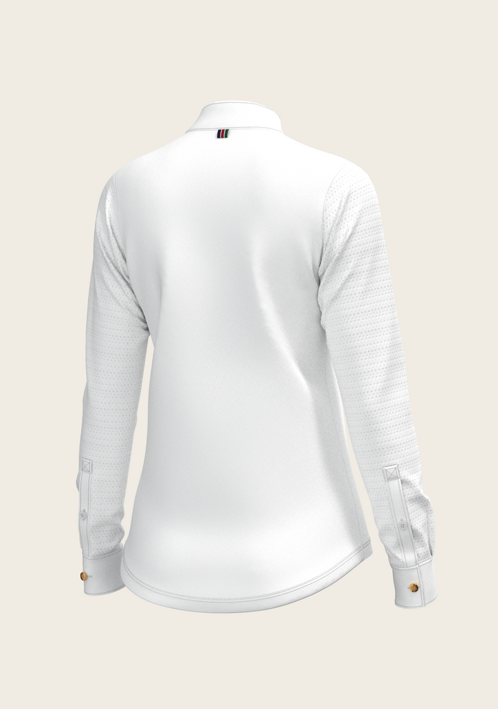  Espoir Crystal Detail Show Shirt – Refined Elegance with Technical Brilliance