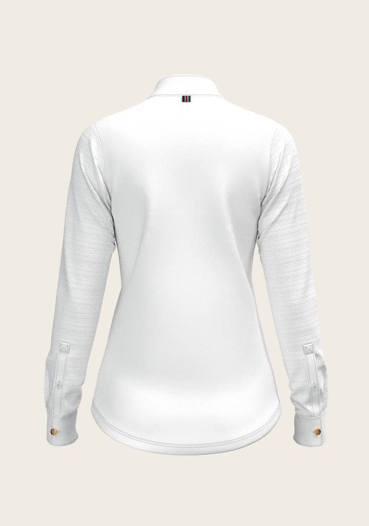 Espoir Crystal Detail Show Shirt – Refined Elegance with Technical Brilliance