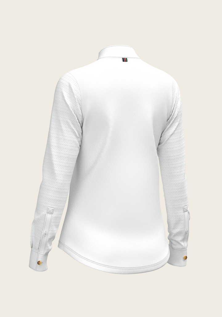  Espoir Crystal Detail Show Shirt – Refined Elegance with Technical Brilliance