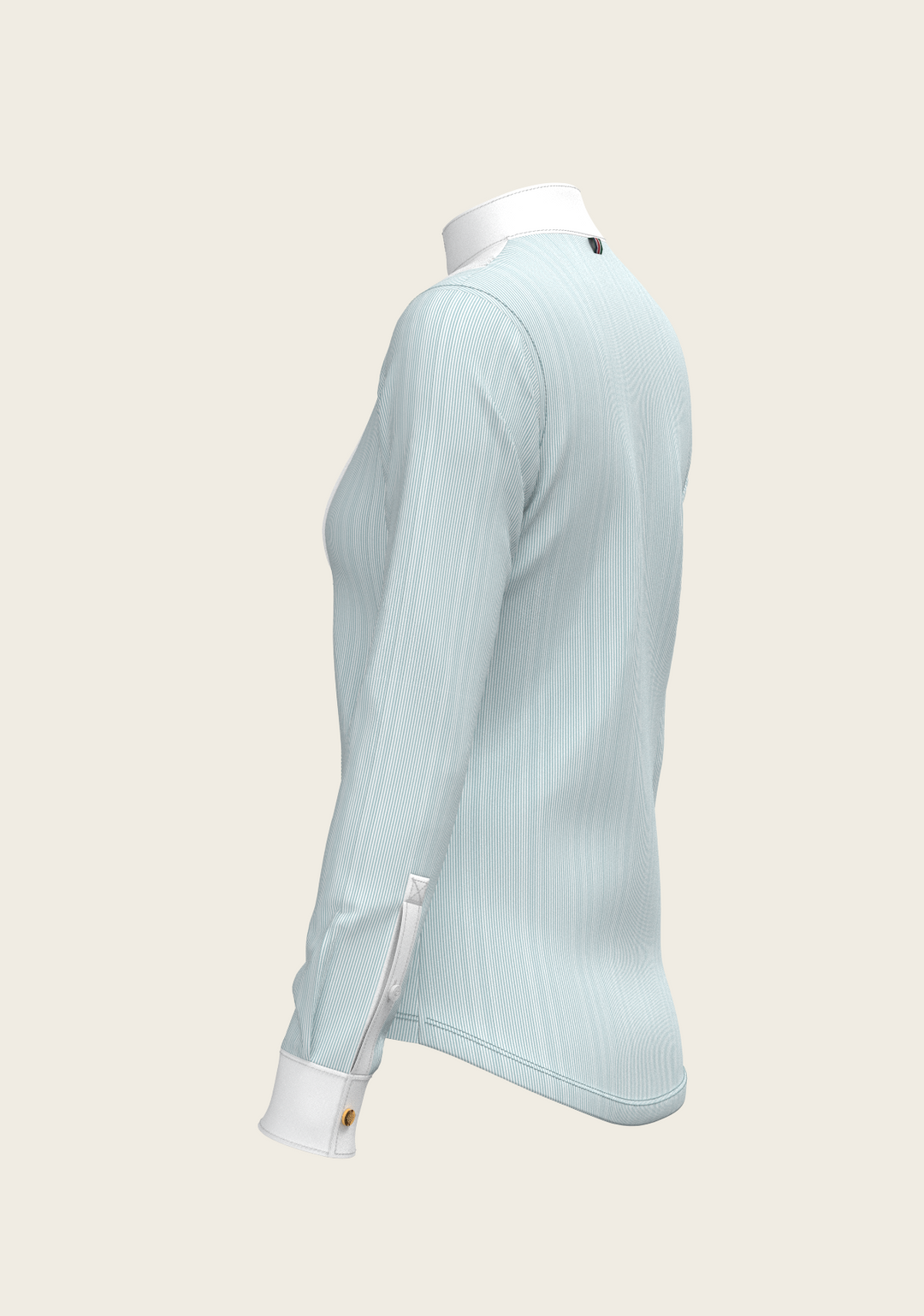  Stripes in Sky Espoir Moonstone Show Shirt – Elegant Form, Effortless Performance