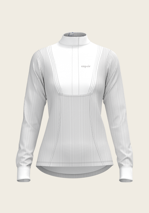 Espoir Signature Show Shirt – Elegant Technical Performance for the Arena