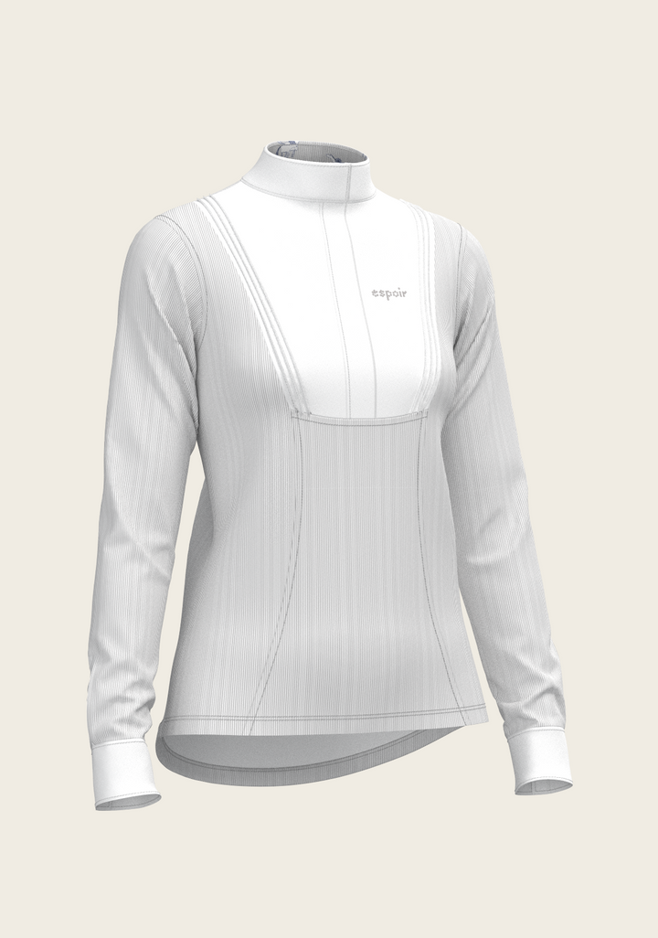 Espoir Signature Show Shirt – Elegant Technical Performance for the Arena