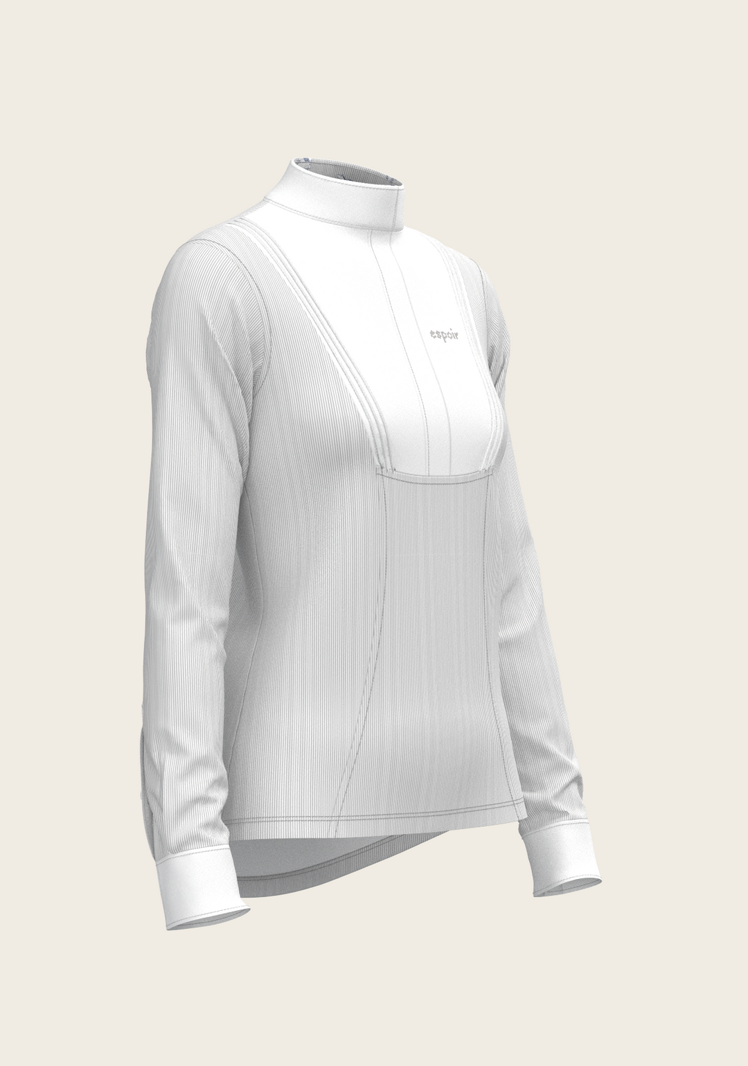 Espoir Signature Show Shirt – Elegant Technical Performance for the Arena