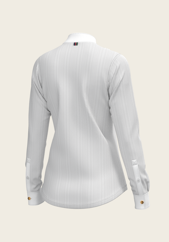 Espoir Signature Show Shirt – Elegant Technical Performance for the Arena