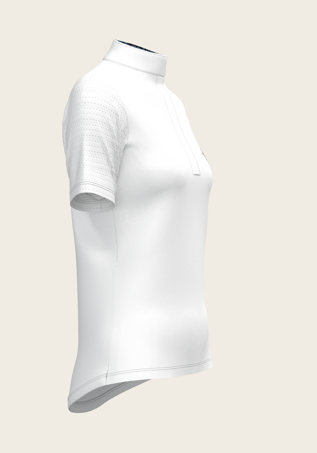 Espoir Swarovski Show Shirt – Timeless Elegance with Modern Performance Short Sleeve Show Shirt