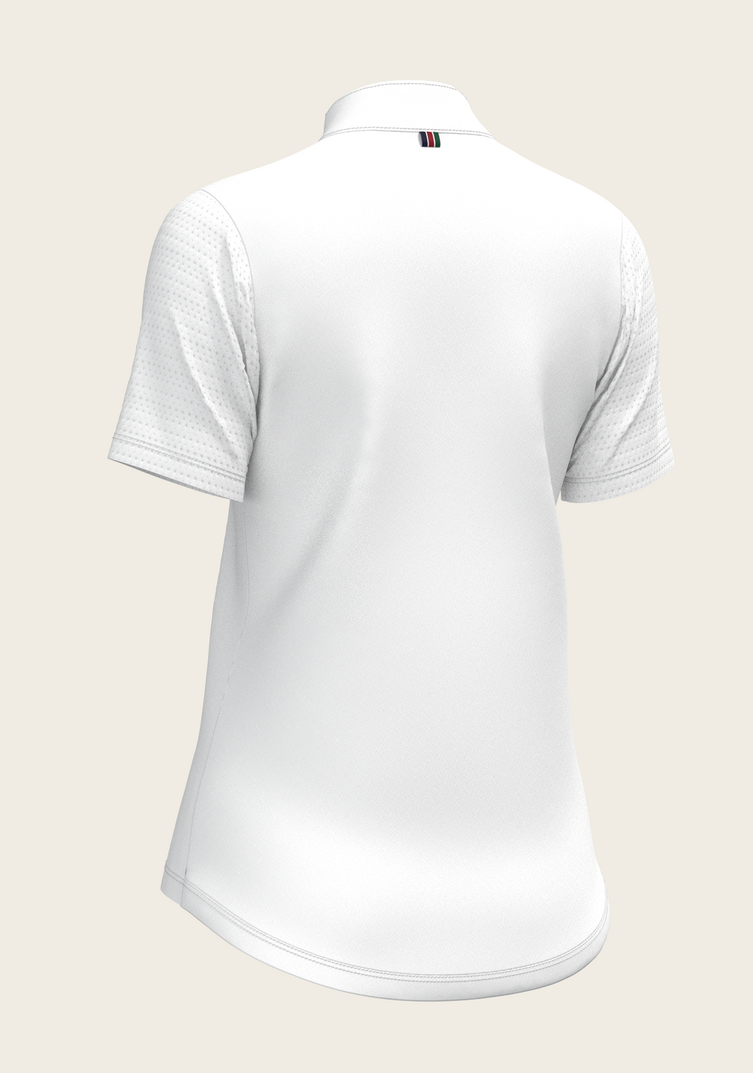 Espoir Swarovski Show Shirt – Timeless Elegance with Modern Performance Short Sleeve Show Shirt