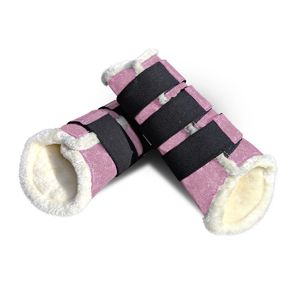 Pink Mist Brushing Boots