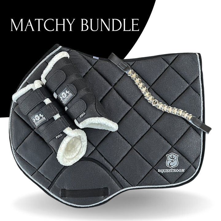 Rare Onyx Saddle Pad Set (Limited Edition)