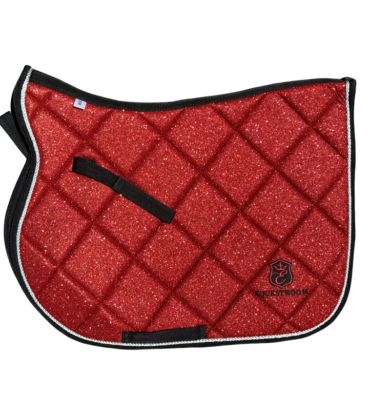 Scarlet Red Saddle Pad