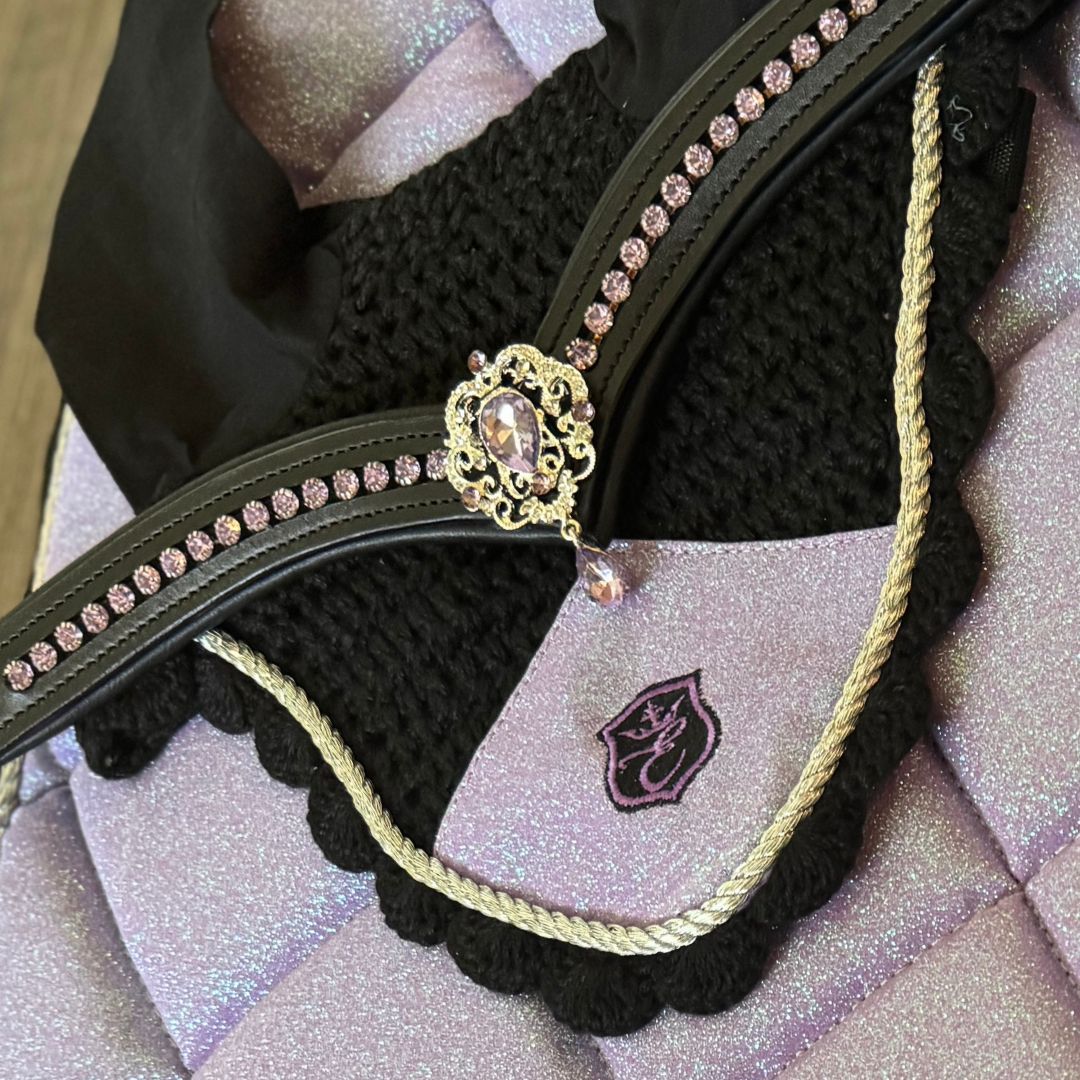 Lavender Ultra Bling Horse Browband