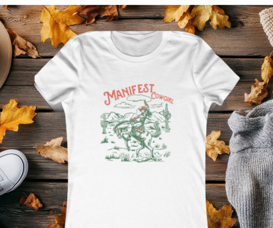 Manifest Cowgirl Vintage Tee – For the Rider, Dreamer & Doer in All of Us