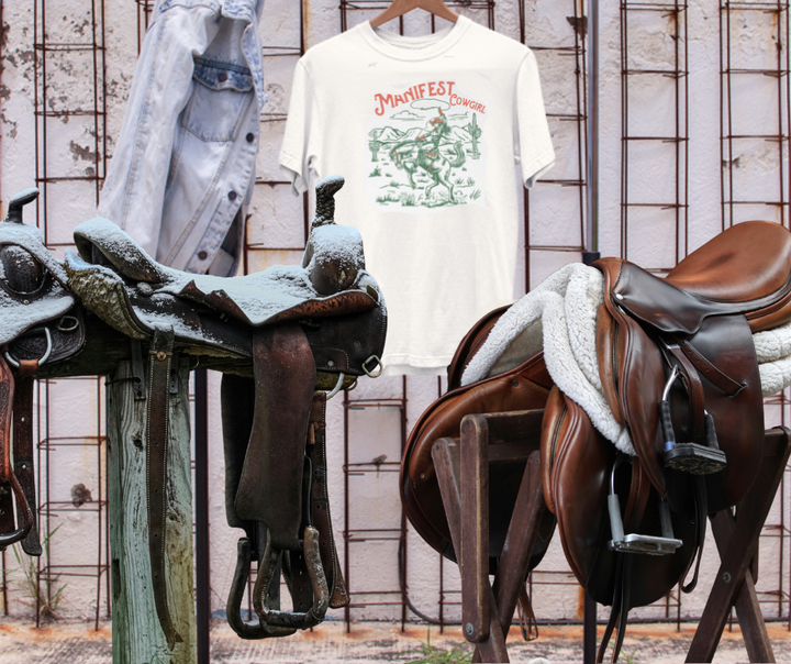 Manifest Cowgirl Vintage Tee – For the Rider, Dreamer & Doer in All of Us