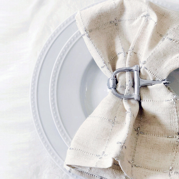 Equestrian Bit Napkin Rings – Elegant Dining Accents & Perfect Gift for Horse Lovers