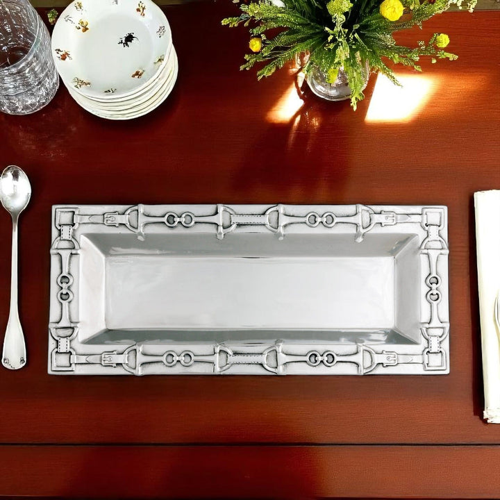 Equestrian Oblong Tray