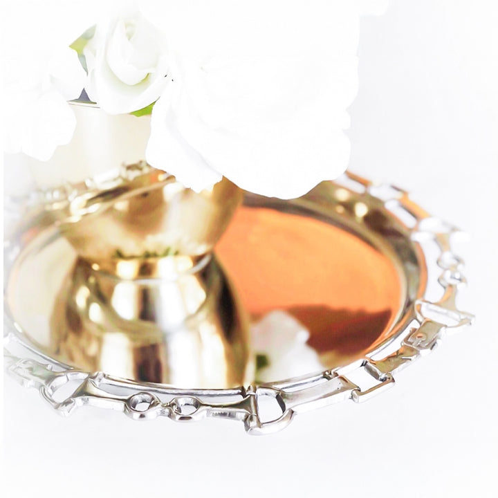 Equestrian Round Tray 12