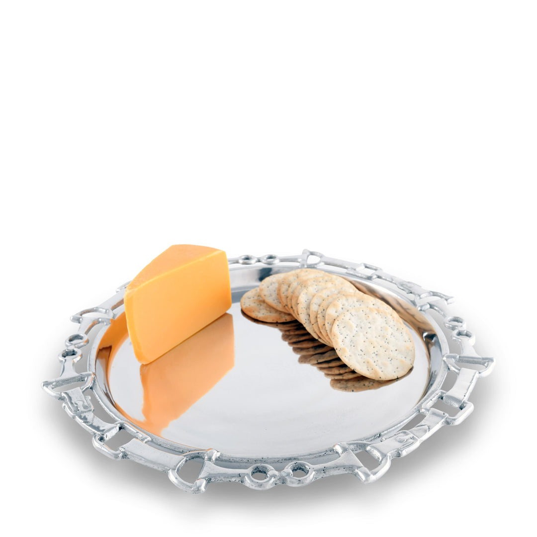 Equestrian Round Tray 12