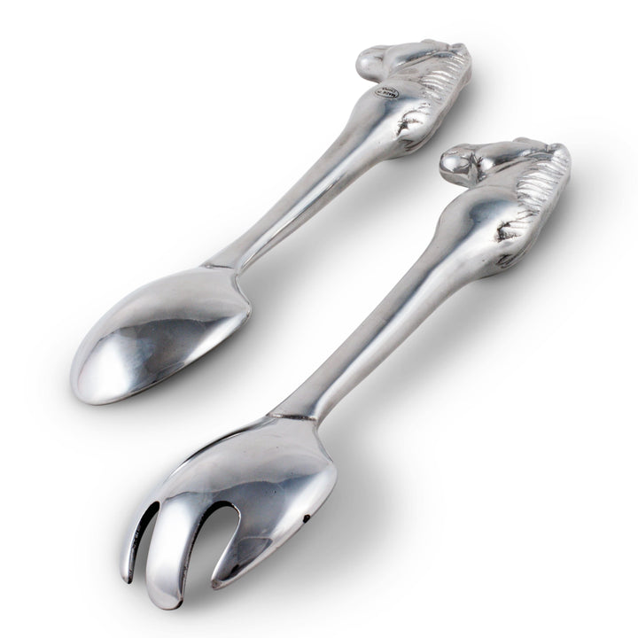 Equestrian Horse Serving Set – Handcrafted Elegance for the Equestrian Home or Trainer Gift