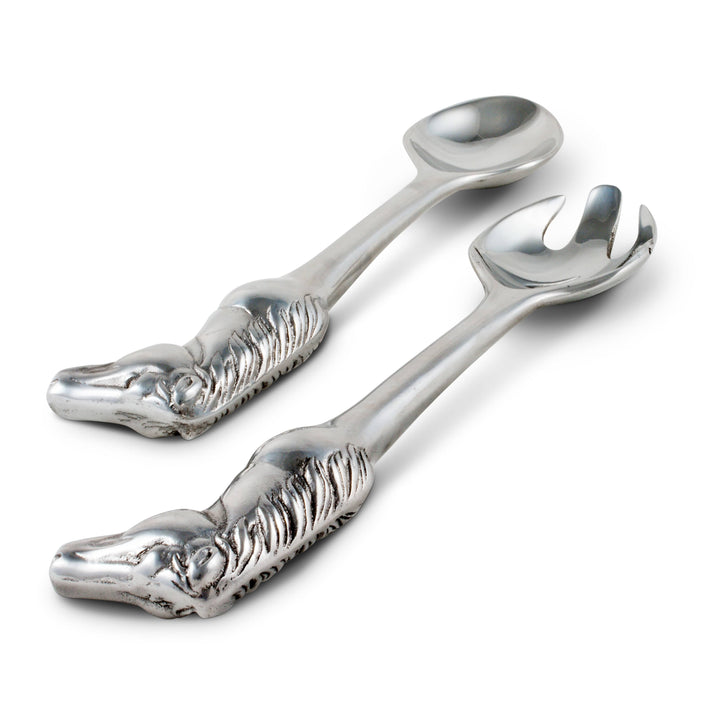 Equestrian Horse Serving Set – Handcrafted Elegance for the Equestrian Home or Trainer Gift