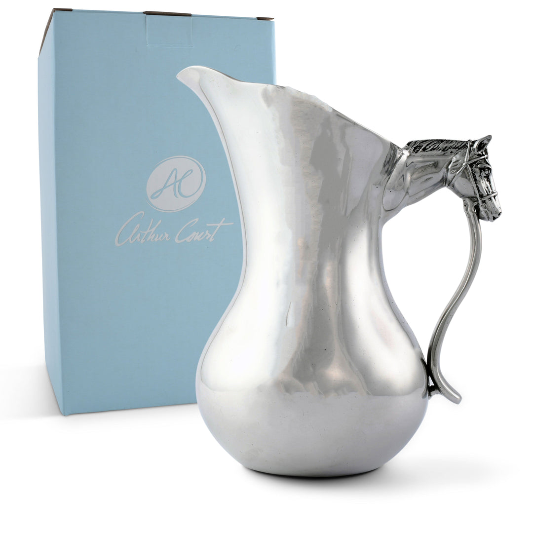 Equestrian Horse Head Pitcher – Elegant Equestrian Gift & Entertaining Essential
