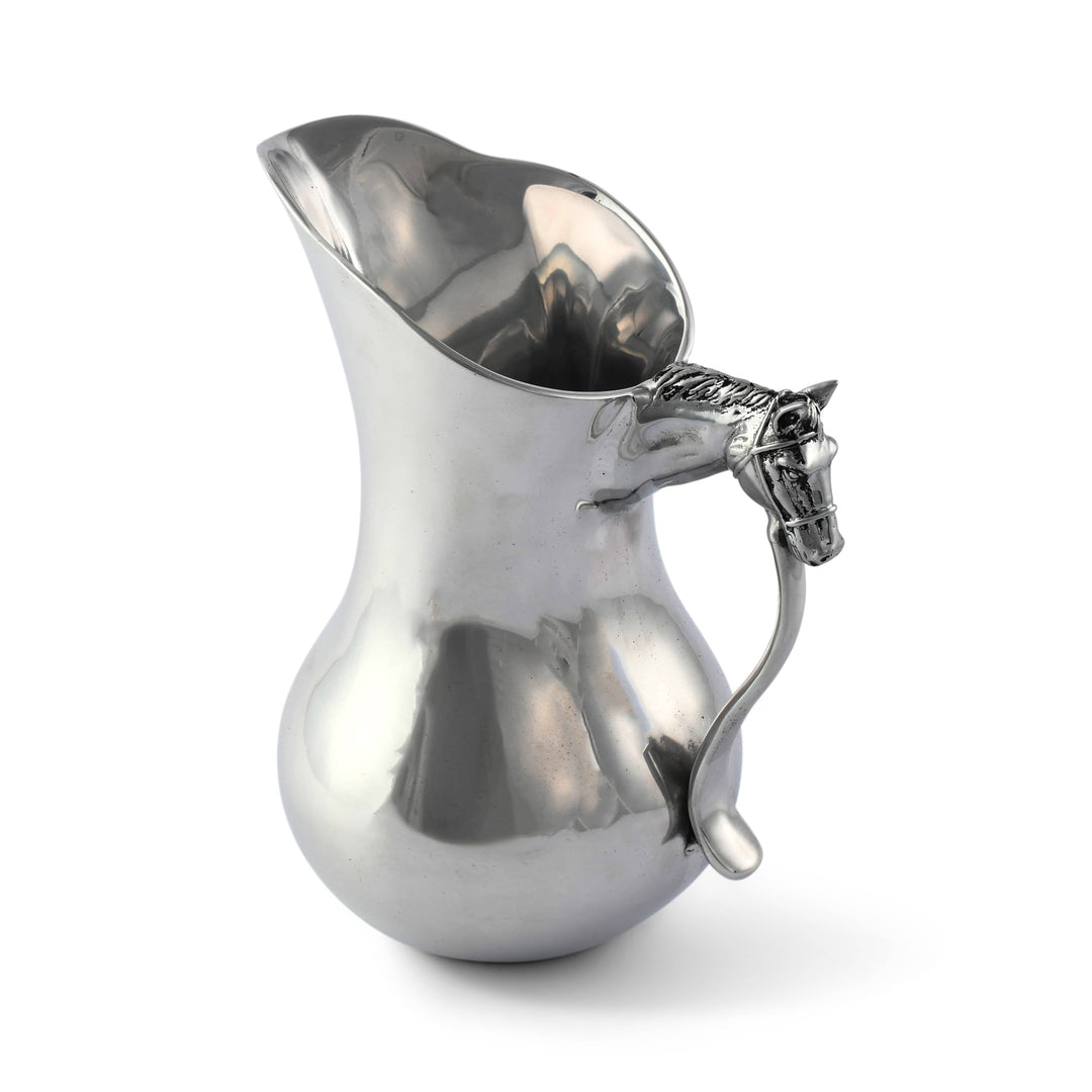 Equestrian Horse Head Pitcher – Elegant Equestrian Gift & Entertaining Essential