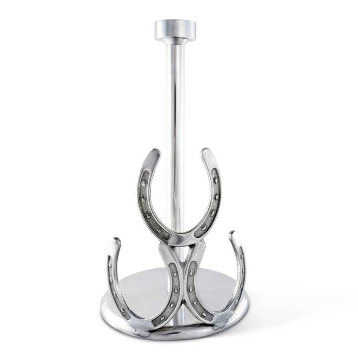 Equestrian Horseshoe Towel Holder – Elegant Home Accent for Horse Lovers