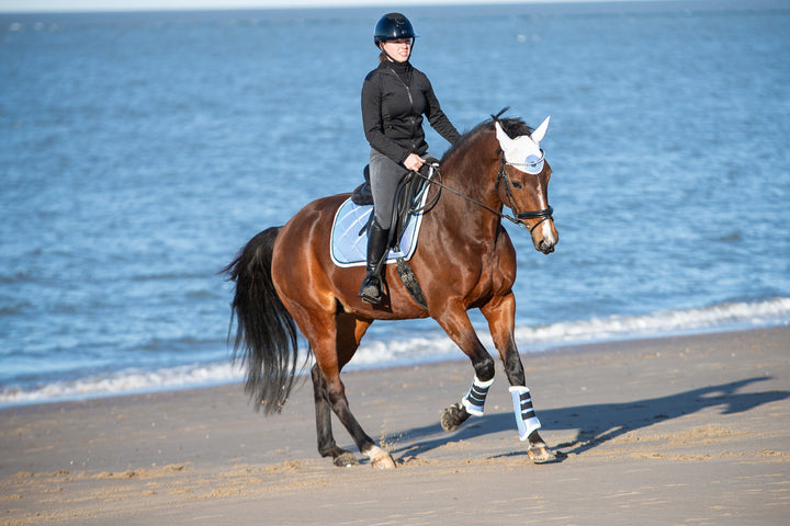 Azurine Saddle Pad Set