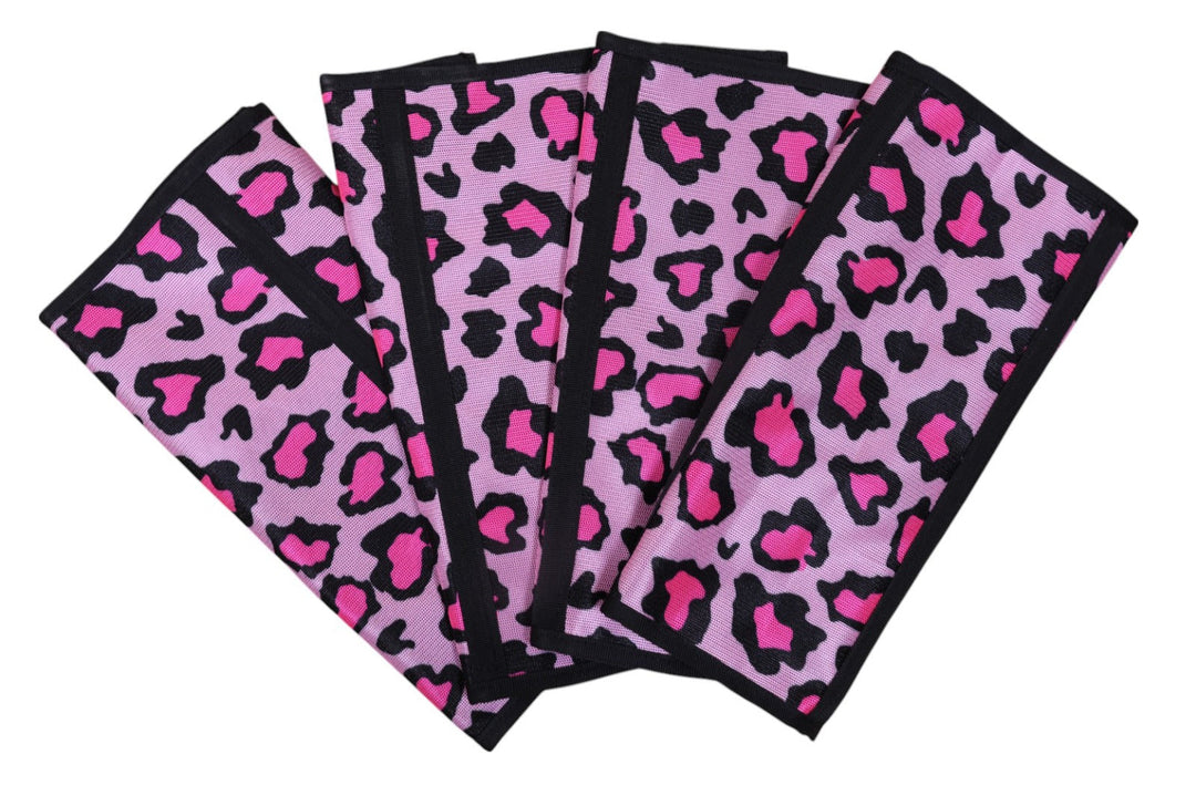 Catty Cowgirl Pink Cheetah Horse Fly Boots (4-Pack)