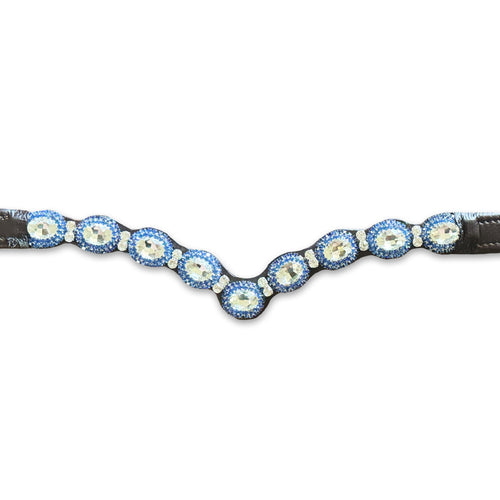 Majorelle Blue Ultra Bling Browband