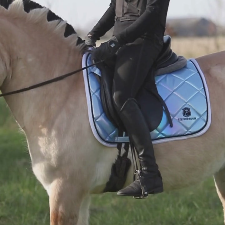 Azurine Saddle Pad Set