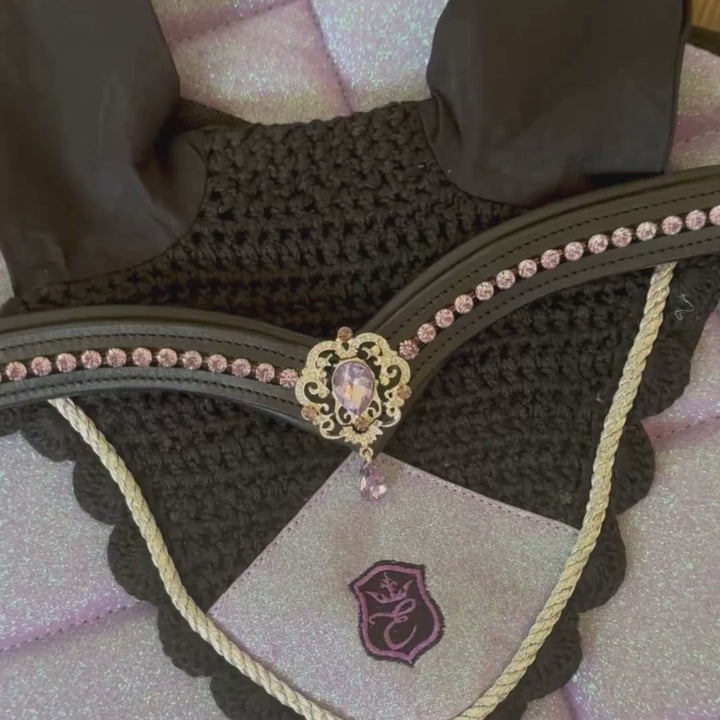 Lavender Ultra Bling Horse Browband