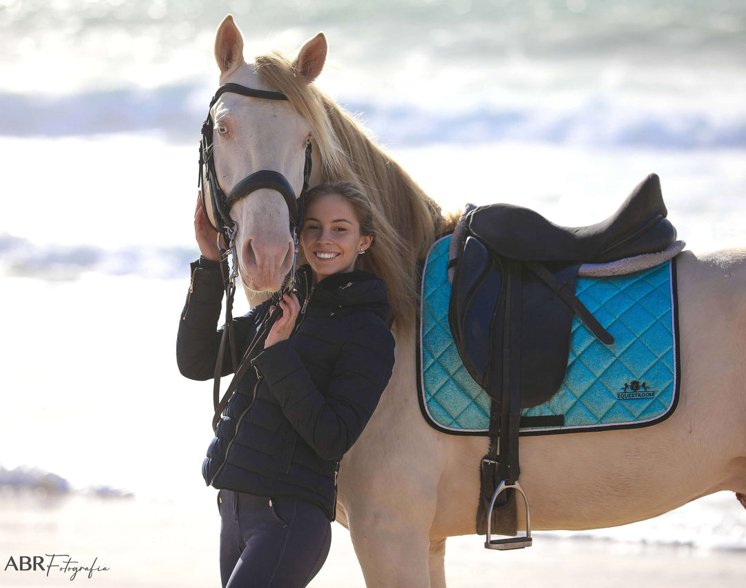 Baby Blue Saddle Pad