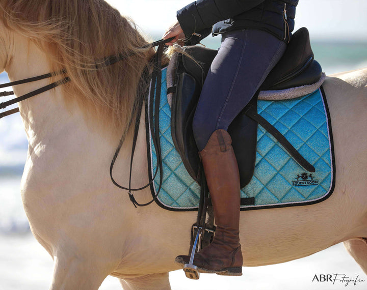 Baby Blue Saddle Pad