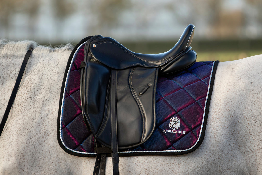 Ultraviolet Saddle Pad Set