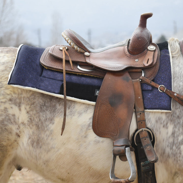 Deep Sapphire Western Saddle Pad