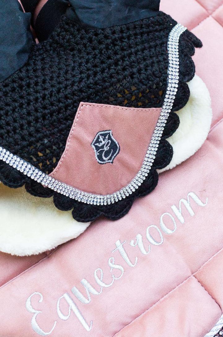 Powder Pink Suede Fly Hat