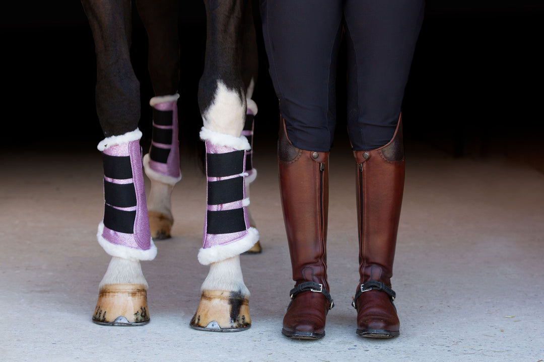 Lavender Brushing Boots