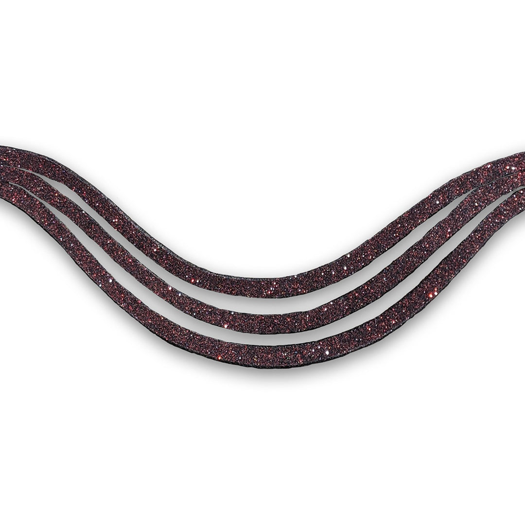 Burgundy Browband